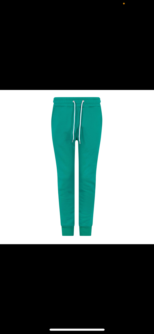 Aqua green heavy trousers