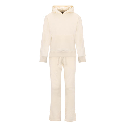 CLOUD CREAM OVERSIZED HOODED TRACKSUIT